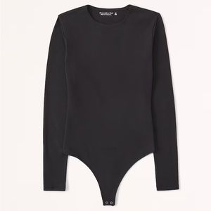 Abercrombie Long Sleeve Black Body Suit NWT